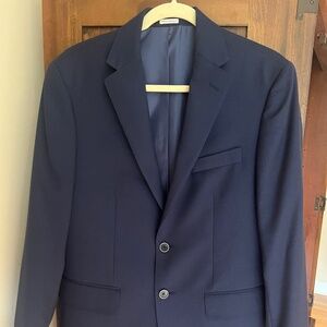 Joseph Abboud Sport Coat Navy 38 Slim Fit